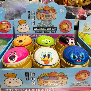 ของเล่นสกุดชี่นุ่มนิ่มบีบเพลิน ขายยกbox12ชิ้นสินค้าพร้อมส่งจากไทย
