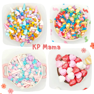 KP Mama น้ำตาล เม็ดมุก Sprinkles 25-50 กรัม/ถุง แต่งหน้าเค้ก คุกกี้ โดนัท ไอติม เค้กป๊อบ บราวนี่หรืออื่น ๆ