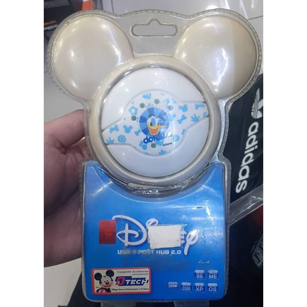 DTECH Disney Donald Duck USB 4 Port Hub 2.0 (ฮับ USB 4 พอร์ต ลาย Donald Duck)