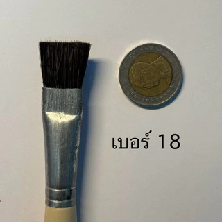[1 ด้าม] พู่กัน ภู่กัน สง่า มะยุระ เบอร์ 2-24 สำหรับงานวาด งานเขียน ของมืออาชีพ ของแท้ 100%