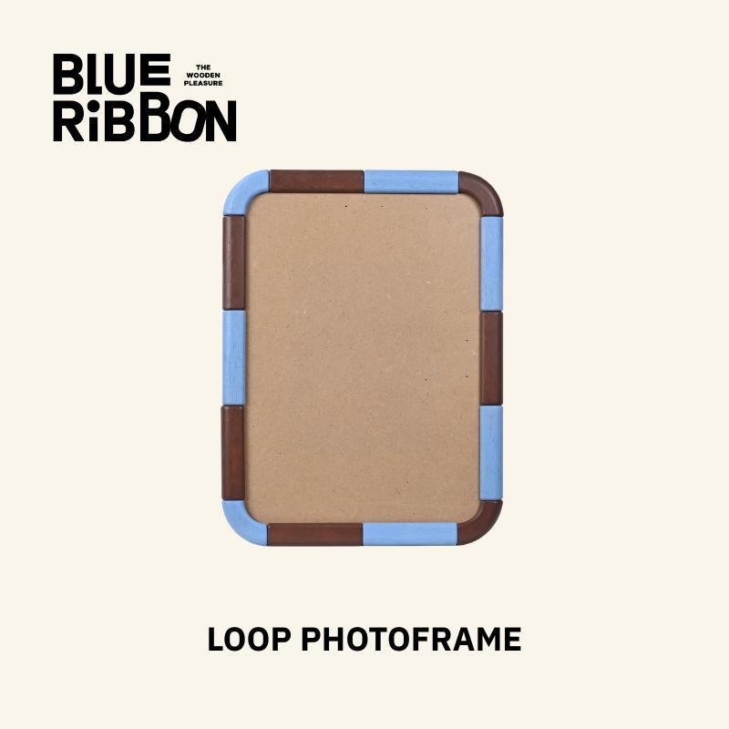 Blue Ribbon Toys กรอบรูปไม้โทนอุ่น(LOOP PHOTOFRAME)