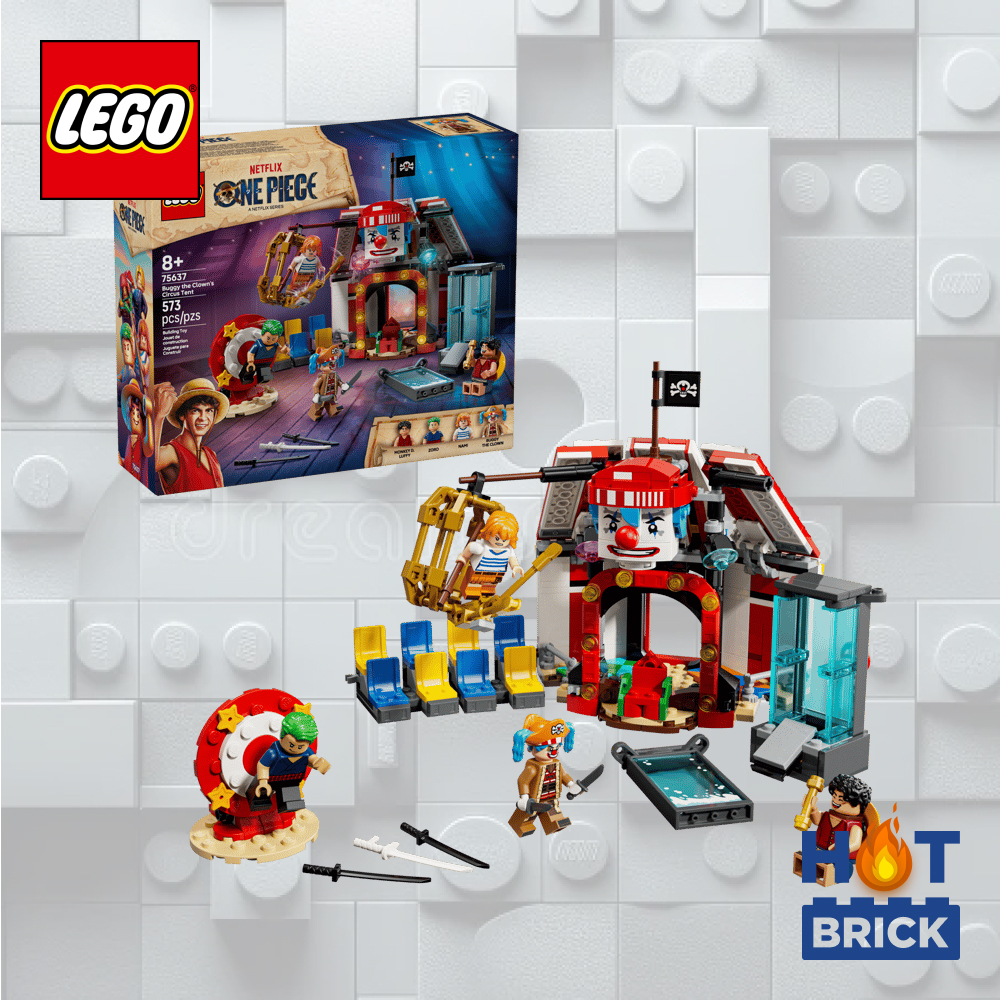 LEGO ONE PIECE 75637 Buggy the Clown's Circus Tent เลโก้ของแท้ พร้อมส่ง การันตี เลโก้ของแท้ 100%