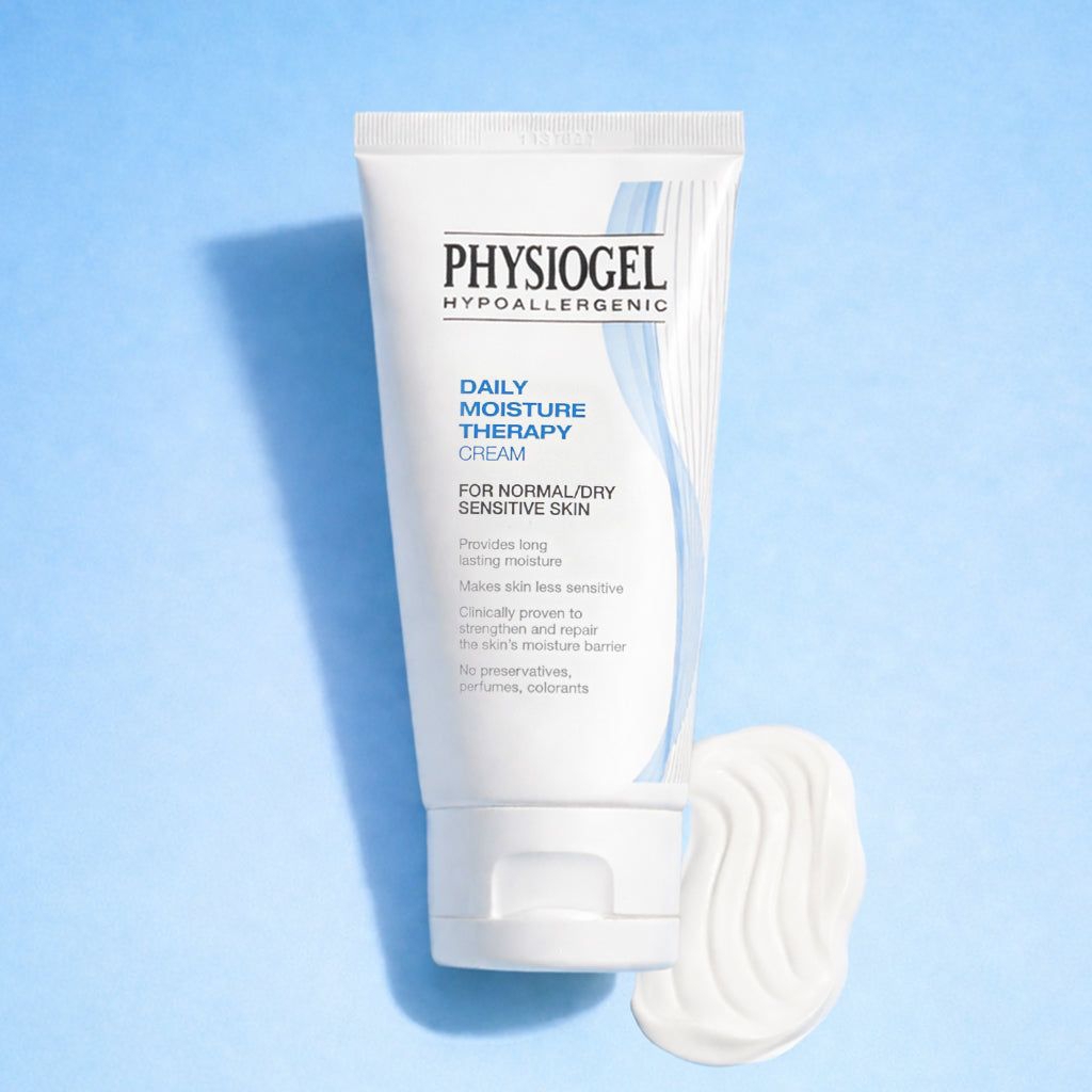 Physiogel Hypoallergenic Daily Moisture Therapy Cream For Dry And Sensitive Skin 150 ml ฟิสิโอเจล ครีม 75 มล.