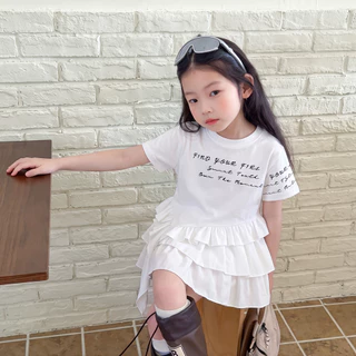 PRINCESS KESLI 2-12 ปี กระโปรงกางเกงแฟชั่น สําหรับเด็กผู้หญิง แบบทรงเค้ก และแบบจีบพลีท（พร้อมกางเกงขาสั้นซับใน