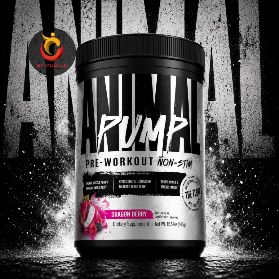 Animal Pump Non-Stim | พรีเวิร์คเอาท์ สูตรไม่มีคาเฟอีน