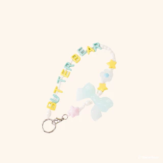 พวงกุญแจวันเกิดคนสวย (Happy-Birthday Keychain)