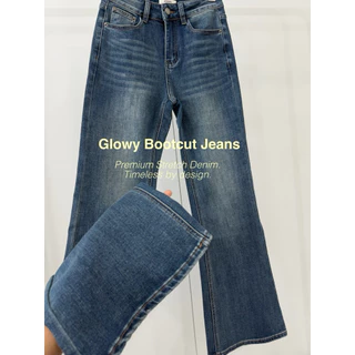 APPAREL.STORY-Glowy Bootcut Jeans (โกลววี่)