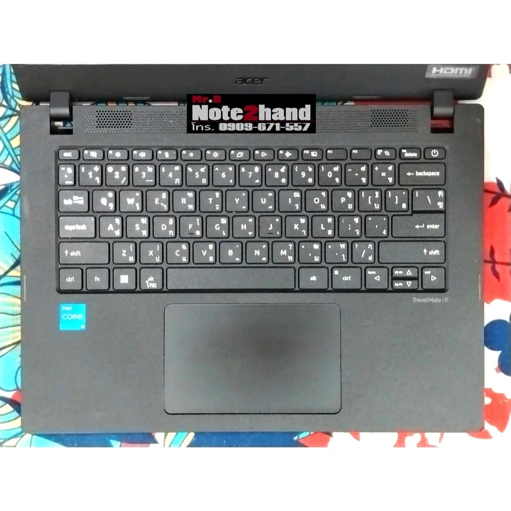 โน๊ตบุ๊คมือสอง ACER Core i5-1235U จอ 14 นิ้ว IPS แรม 8GB NVMe 256GB thumbnail 6