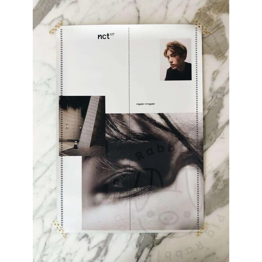[พร้อมส่ง] poster (โปสเตอร์) nct 127 : regular - irregular วินวิน