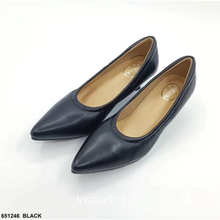 Debby working shoe รองเท้าทำงาน ส้นแหลม ส้นสูง 2 นิ้ว หนังนุ่ม คุณภาพดีมาก