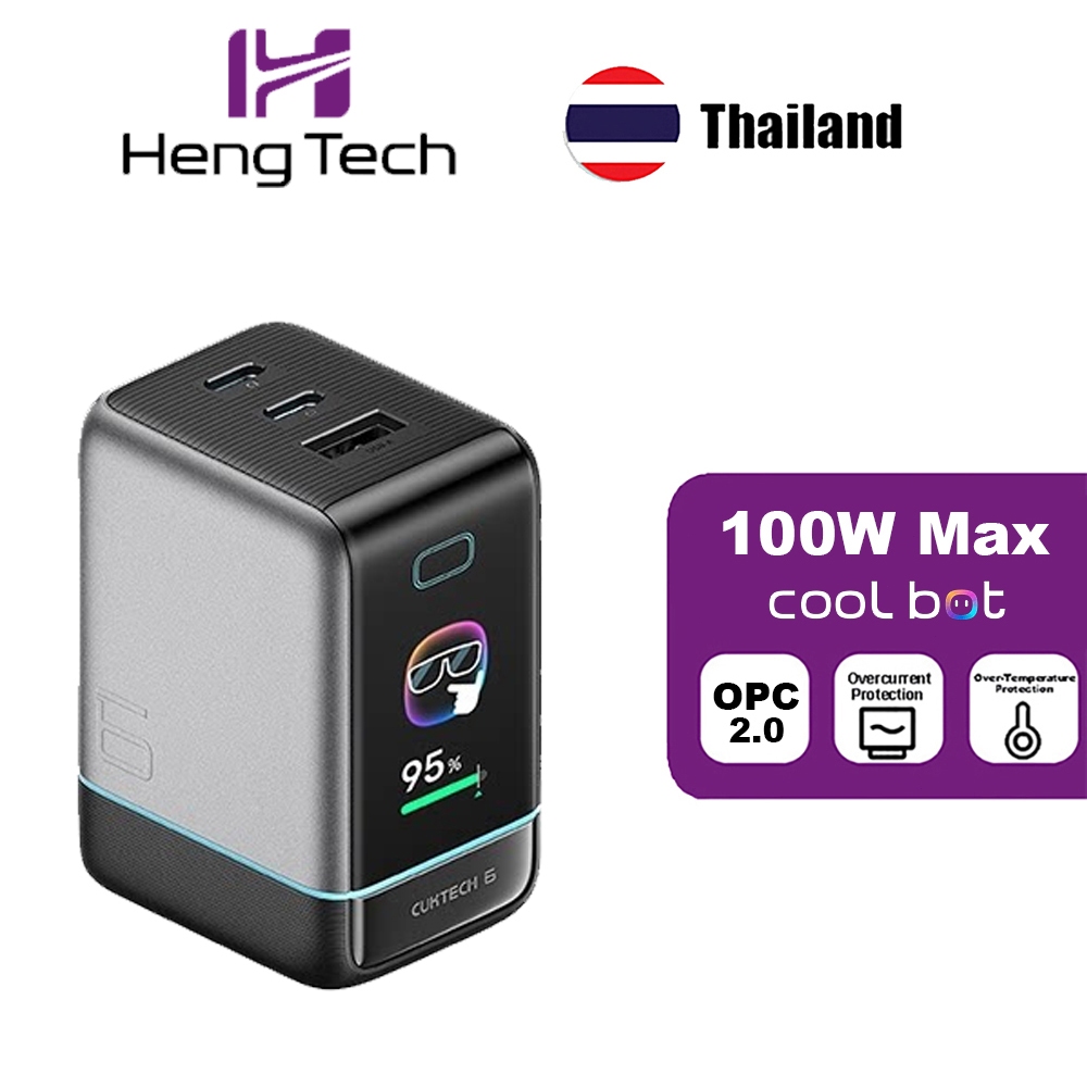 CUKTACH 100W ชาร์จเร็ว No.6 ปืนเหล็กขนาดเล็กสามารถให้อาหารทั้งโทรศัพท์มือถือและแล็ปท็อป