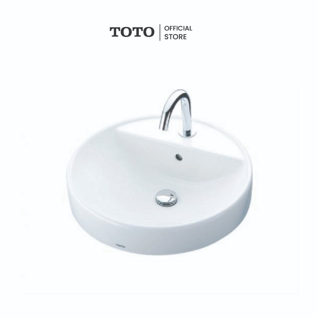 TOTO L700CD อ่างล้างหน้าวางบนเคาน์เตอร์