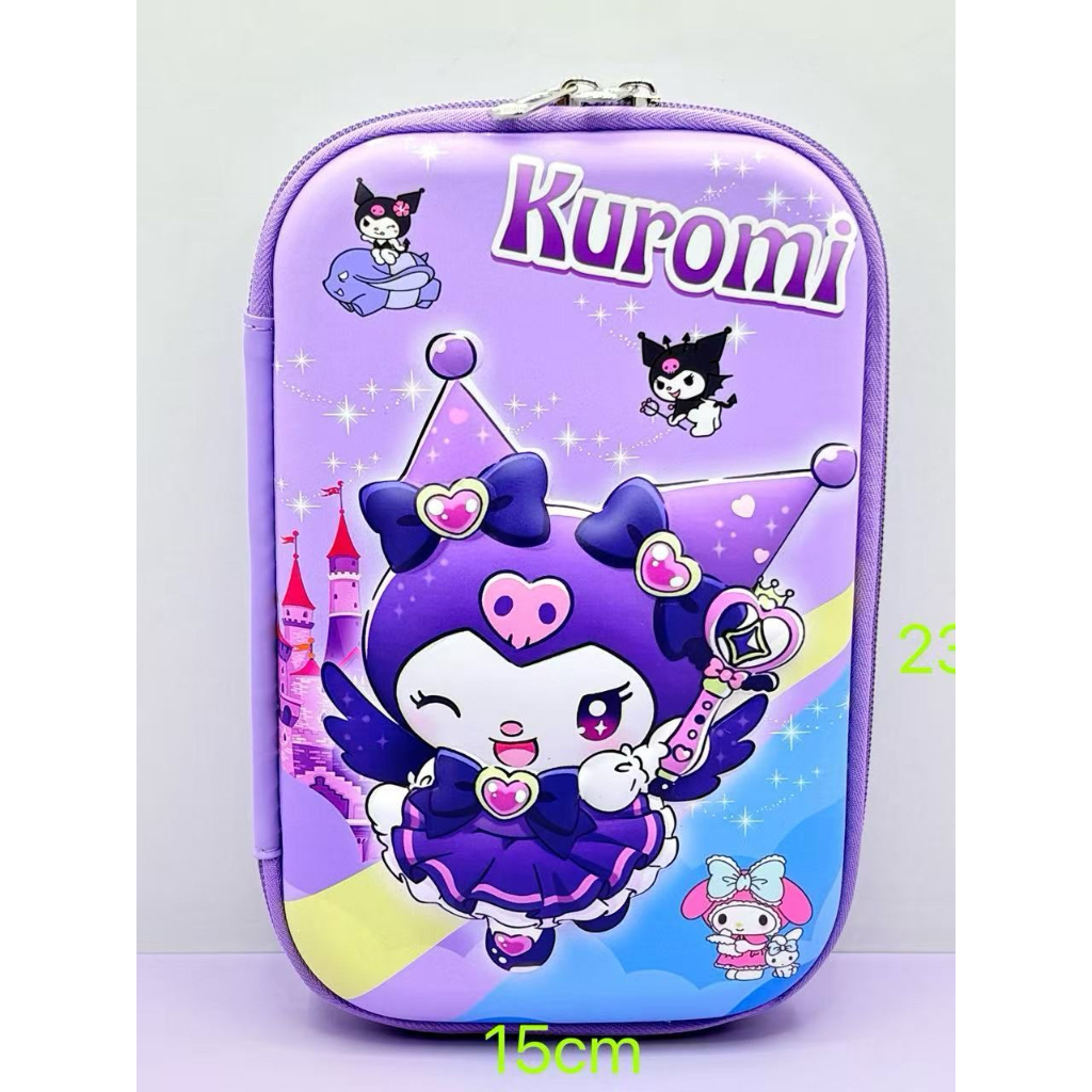 พร้อมส่ง กล่องดินสอกระเป๋าดินสอ ลายนูน 3D PP01