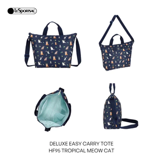 Lesportsac Deluxe Easy Carry Tote Crossbody Bag กระเป๋าสะพายข้างพาดลำตัว Style 4360