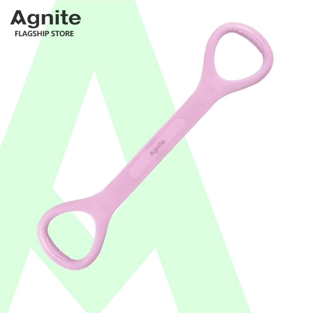Agnite ยางยืดออกกำลัง ยางยืดแรงต้าน จับถนัดมือ กระชับกล้ามเนื้อ บริหารคอ บ่า ไหล่ Exercise Band
