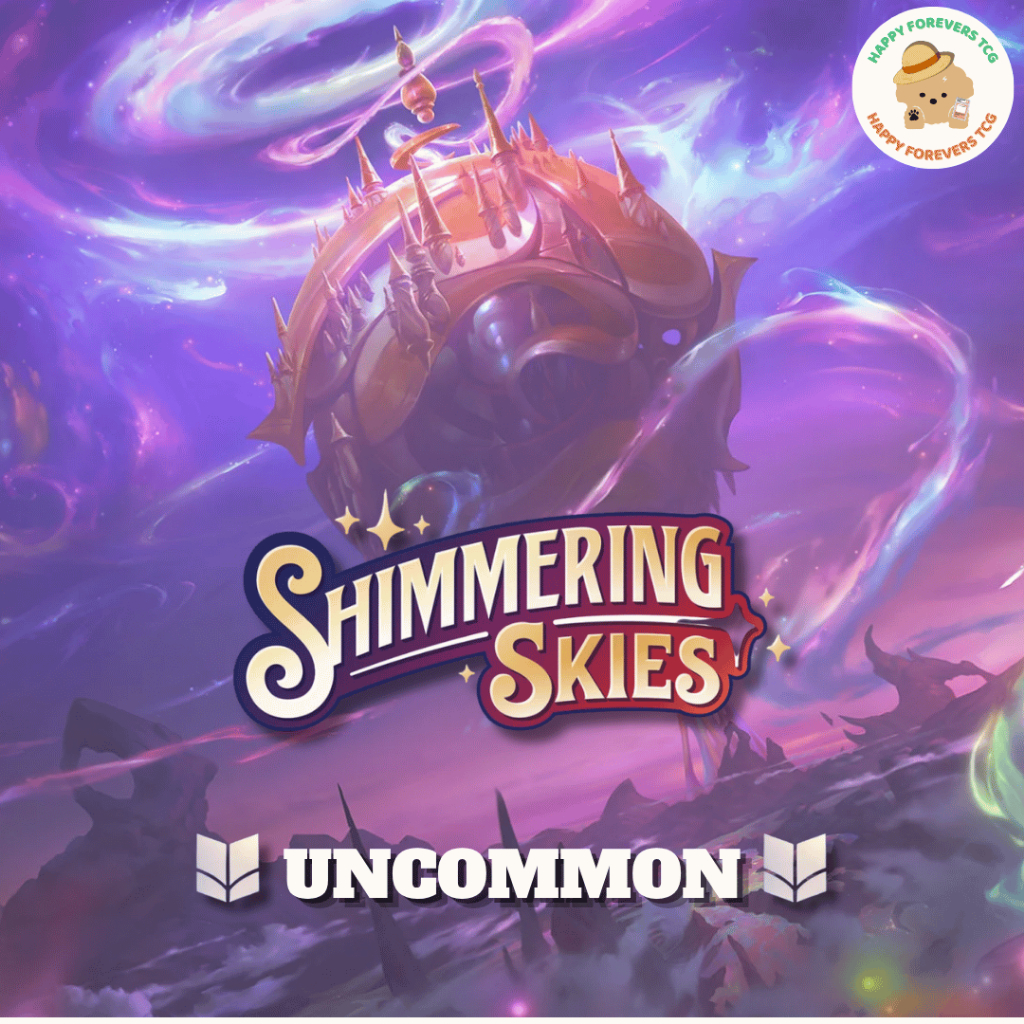 พร้อมส่ง แยกใบการ์ด Non Foil Uncommon : Disney Lorcana Set 5 Shimmering Skies