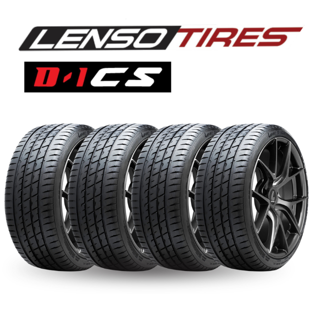 ส่งฟรี | ยางรถยนต์ LENSO 215/45 R17 รุ่น D-1CS ยางเก๋ง ขอบ17 เกาะถนน ยางใหม่ ปี2026