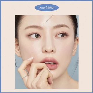 คอนแทคเลนส์รายแบ่งขาย Real ring สี Brown, Gray - Lens.Matter, คอนแทคเลนส์เกาหลี