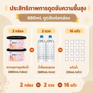 กล่องดูดความชื้น กล่องดูดความชื้นพร้อมกลิ่นหอม วางแล้วความชื้นหาย ตู้หอม ลดความชื้น กันเชื้อรา ใช้ได้ทุกที่ กันชื้น