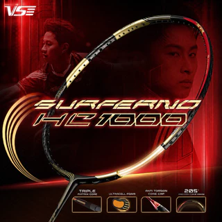 ‼️NEW ‼️ ไม้แบดมินตัน VS VENSON SURFERNO HC1000 🚨 ของแท้ แถมเอ็น+กริป+ซอง พร้อมขึ้น ประกันไทย