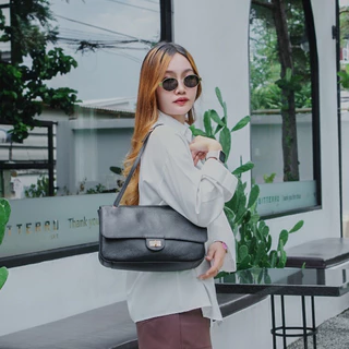 [ LoveGood ] Ciel กระเป๋าสะพาย Flap Bag หนังวัวแท้ 13" Shoulder Bag กระเป๋าผู้หญิง