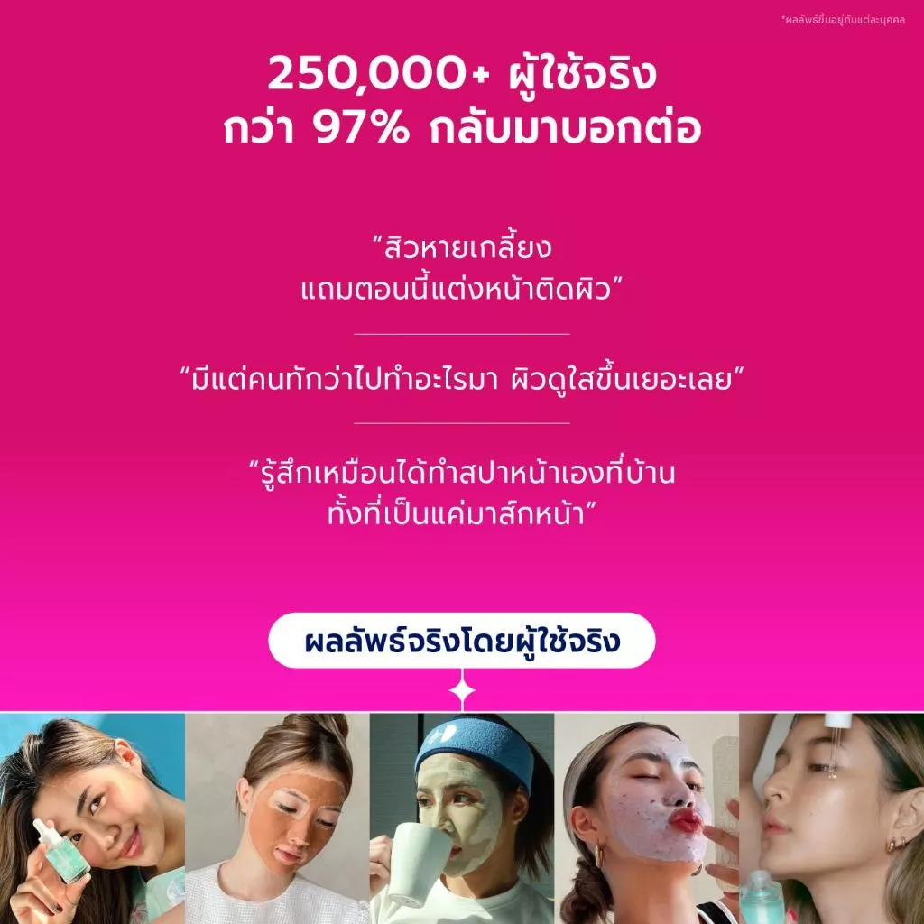 DIVYNE Skincare Birthday Promotion Set | เซตผิว โปรโมชั่นวันเกิด มาส์ก สำหรับสิว รูขุมขน thumbnail 7
