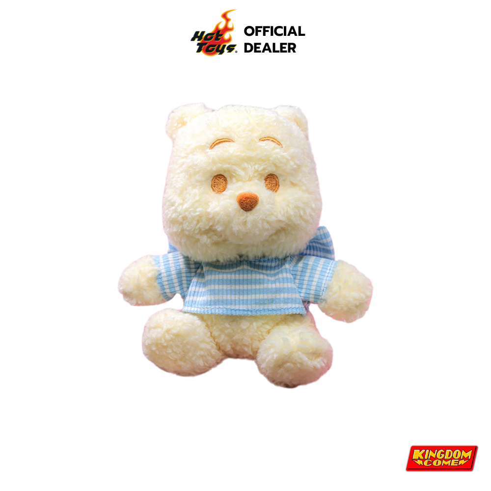 Hot Toys Blind Box ฟิกเกอร์ ของสะสม PPLU129N - Winnie the Pooh Cosbi Plush Keychain (100th Anniversry) (1PC)