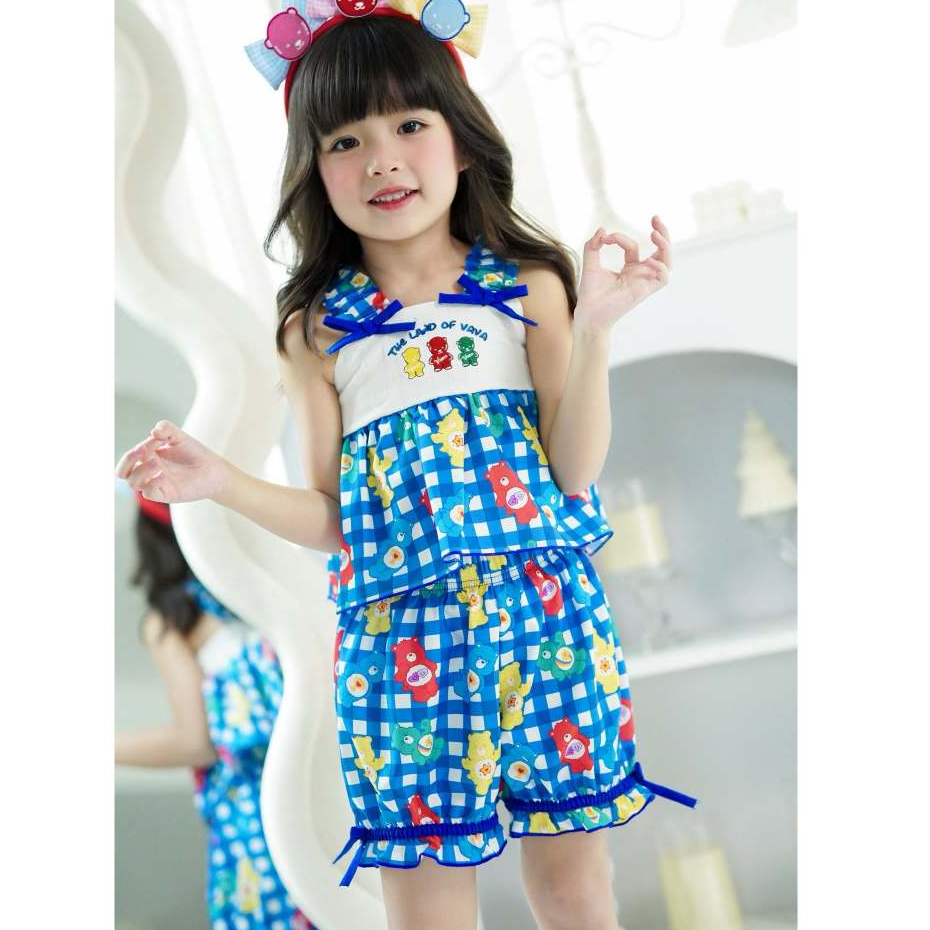 Thelandofvava 🐻LOOK08 - VNXI1181 ชุดเซ็ทเด็ก 🐻 Care Bears 2(Gummy Bear) ลิขสิทธิ์แท้จาก vava