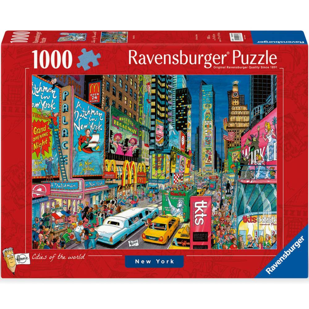 Ravensburger Jigsaw Puzzle New York จิ๊กซอว์ 1000 ชิ้น ของแท้ (70×50ซม.)
