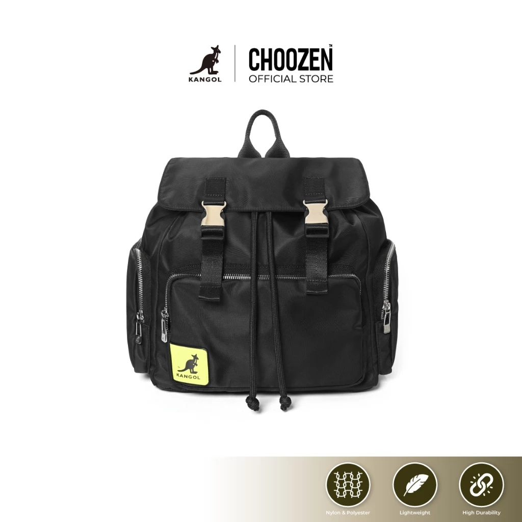 KANGOL Casual Backpack 12L กระเป๋าเป้ ใส่โน้ตบุ๊ก กระเป๋าเรียน กระเป๋าทำงาน กระเป๋าเดินทาง 61557741