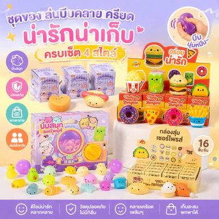 ของเล่นบีบอัด จุ่มคุ้กกี้ Chamelon ไซส์ยัก ของเล่น คลายเครียด กล่องสุ่ม 1 ชิ้น สุ่มบีบได้