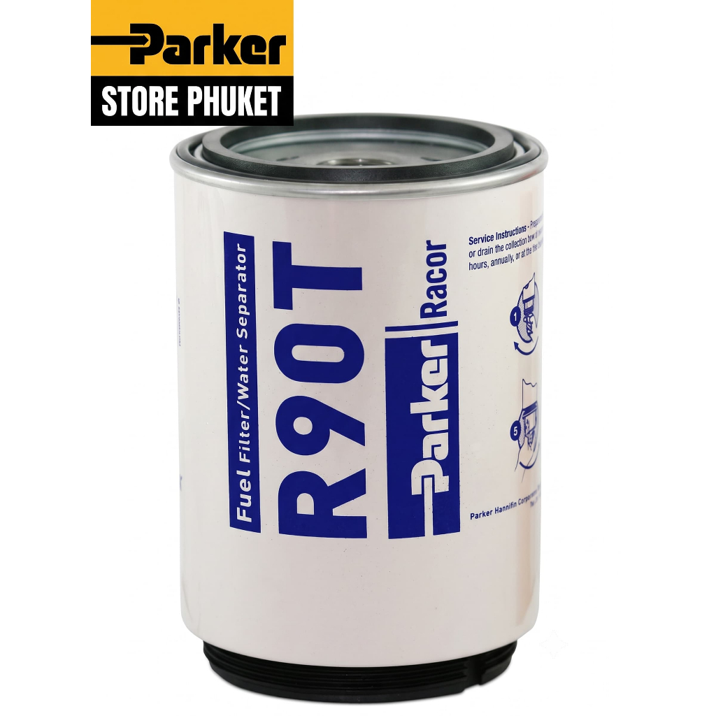 Genuine Racor R90T Fuel Filter & Water Separator (10 Micron)