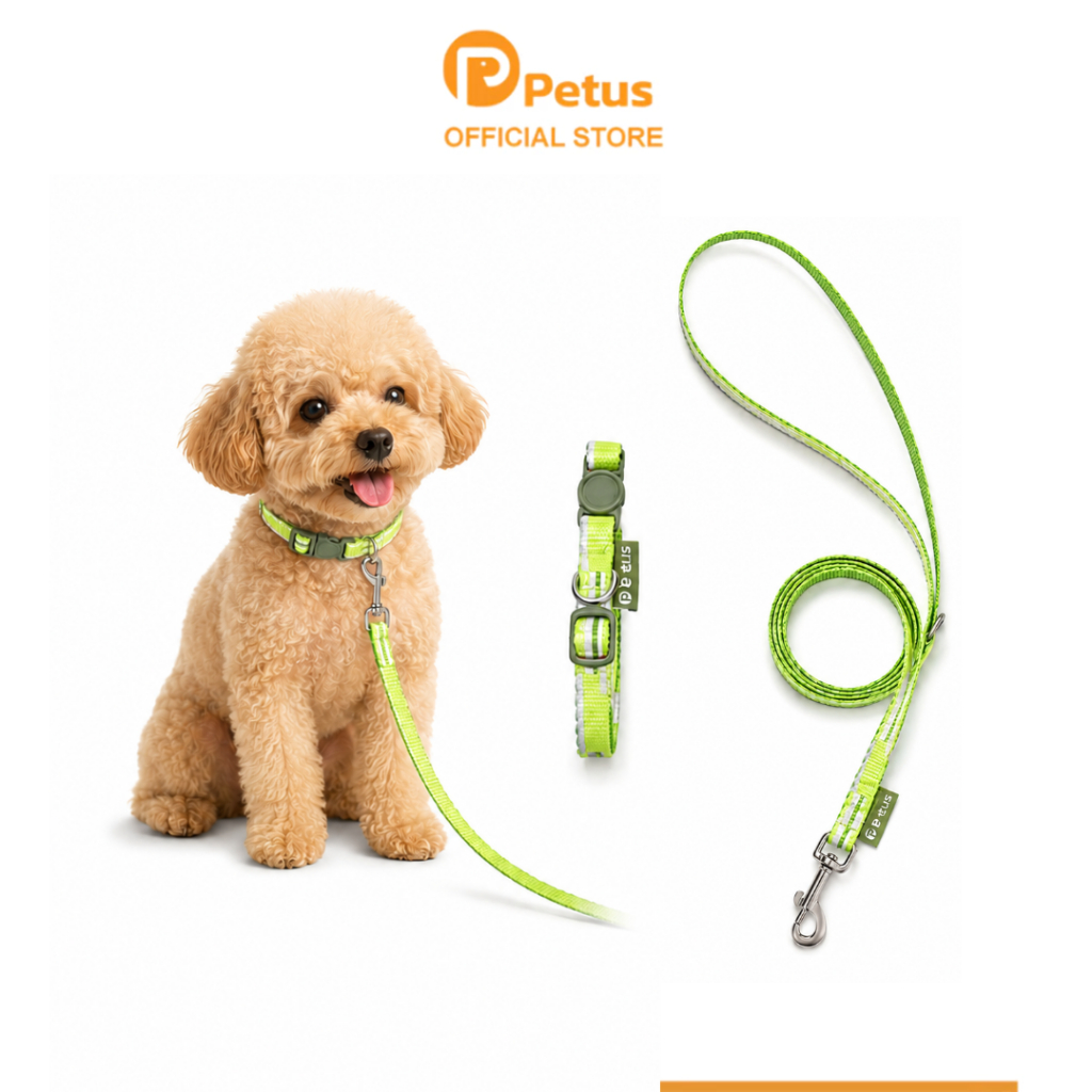 Petus ชุดสายจูงแมว Cat Leash สายจูงสุนัขแมว สายอ่อนนุ่ม ลดแรงดึง กระจายน้ำหนักดี 2 แบบ