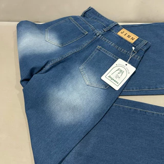 JINJEANS-205 (XS-9XL) สียีนส์เข้ม กางเกงยีนส์ขากระบอกใหญ่ baggy jeans พร้อมส่งจากไทย