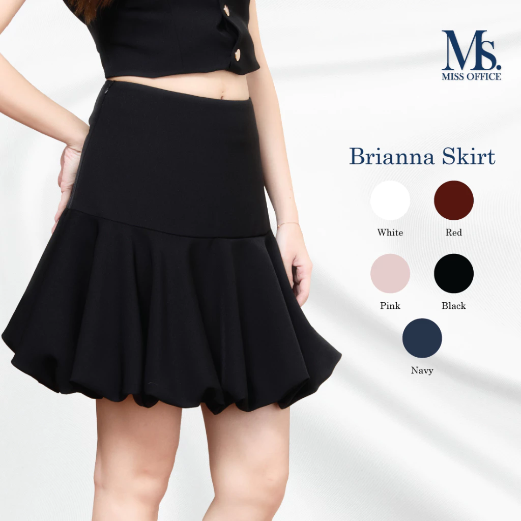 Miss Office กระโปรงสั้นทรงบอลลูน (Brianna Skirt) (MS-056)