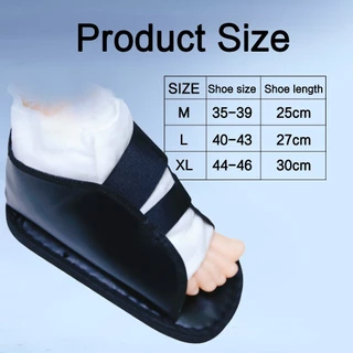 รองเท้าใส่เฝือก รองเท้าเฝือก เฝือกอ่อนข้อเท้า อุปกรณ์พยุงข้อเท้า M/L/XL เฝือกข้อเท้า พื้นรองเท้ากันลื่น