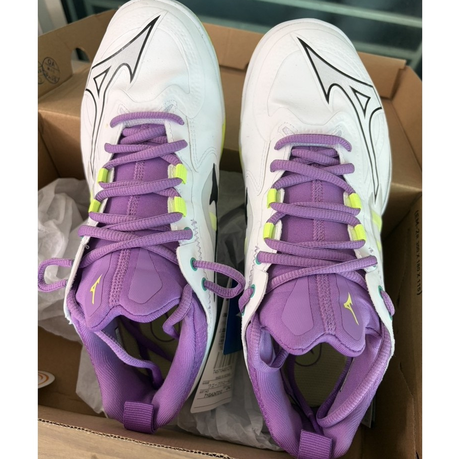 Mizuno Wave Claw Neo 3 (Japan) 2E สี White/Purple