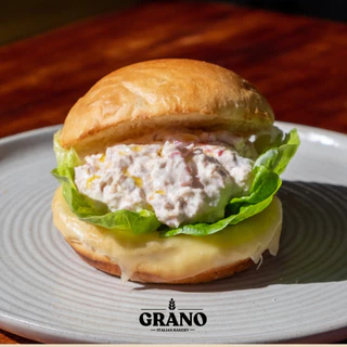 GRANO Brioche Burger Bun Premium | ขนมปังบริออชเบอร์เกอร์บัน | Soft Buttery Bread Burger Sandwich Bun | size 4"/10.5cm