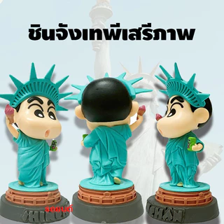 【พร้อมส่ง】โมเดลชินจัง ปางสมาธิ ฟิกเกอร์ชินจังพระ น่ารัก ของสะสม ของตกแต่งโต๊ะทำงาน ของขวัญสุดน่ารัก โมเดลการ์ตูน