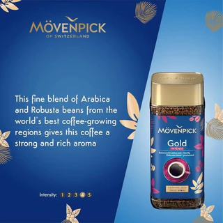 โมเว่นพิค โกลด์ อินเท๊นส์ กาแฟสำเร็จรูป 200 กรัม - Movenpick Coffee Intense 200g