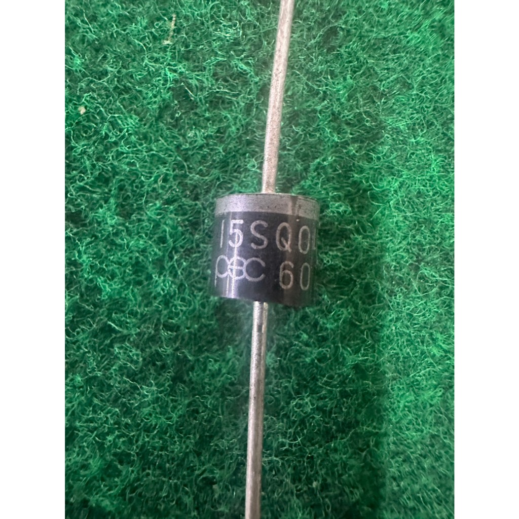 Schottky Diode 15SQ045 R-6 15A  45V , จำนวน 1 ตัว