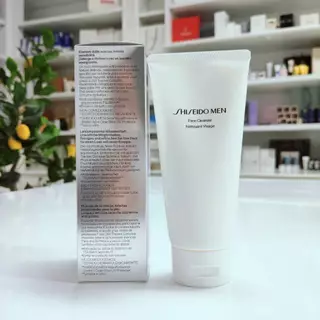 โฟมล้างหน้าผู้ชาย Shiseido Men Cleansing Foam 125ml ของแท้ เคาน์เตอร์แบรนด์ ฉลากไทย 2in1 ล้างหน้า-โกนหนวด ขจัดสิ่งสกปรก