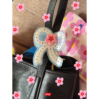 amuse stuff-🎀 Bow Flower Hair Claw ✨🌼 กิ้บหนีบผมตัวใหญ่ลายโบว์