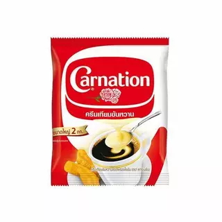 Carnation คาร์เนชั่น ครีมเทียม นมข้นหวาน ยกลัง 8 ถุง ถุงละ 2 กก. ส่งด่วน