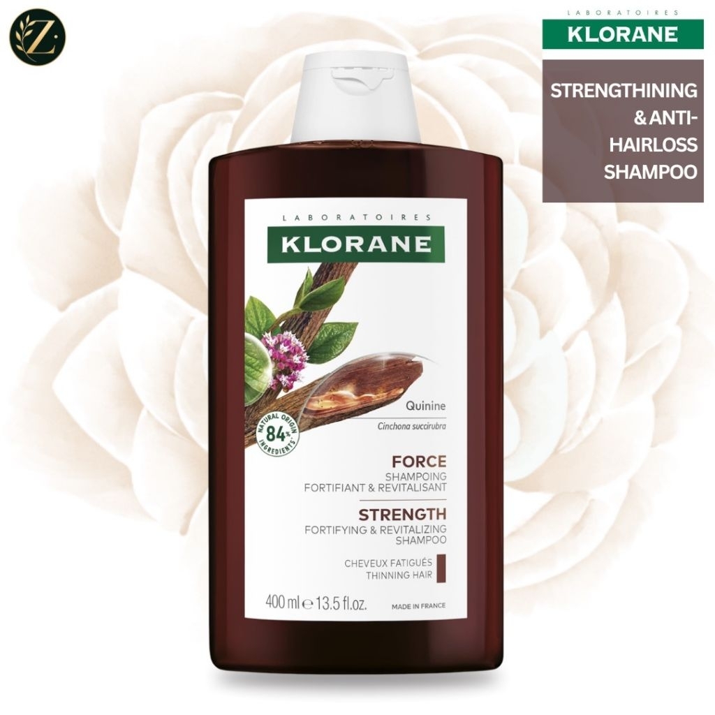 Klorane Hair Shampoo สูตร Strengthening-Thinning 200ml.