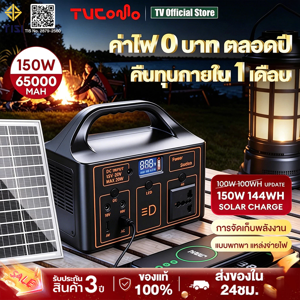 Portable Power Station 150W Flashfish