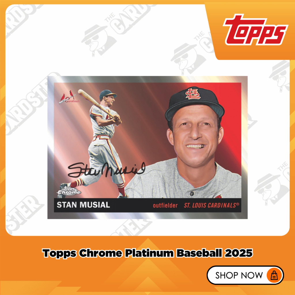 แบบซอง - Topps Chrome Platinum Baseball 2025 - Value Box รูปที่ 4