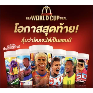 McDonald's Fifa World cup แก้วแมคโดนัลด์ แก้วฟีฟ่า