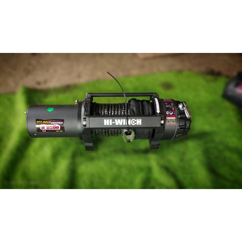 วิ้นซ์ไฟฟ้ามีความเร็วสูง และแรง Hi-Winch E9500 Fast7 ตัวแข่ง(รุ่นเชือก)
