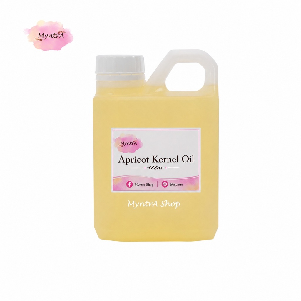 Apricot Kernel Oil น้ำมันแอปปริคอท 100% (Spain) 500 g. (550 ml.)